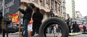 protesta sindical