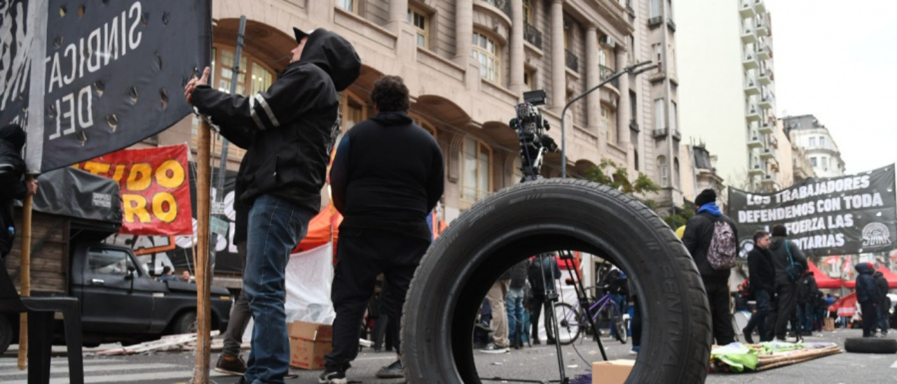 protesta sindical