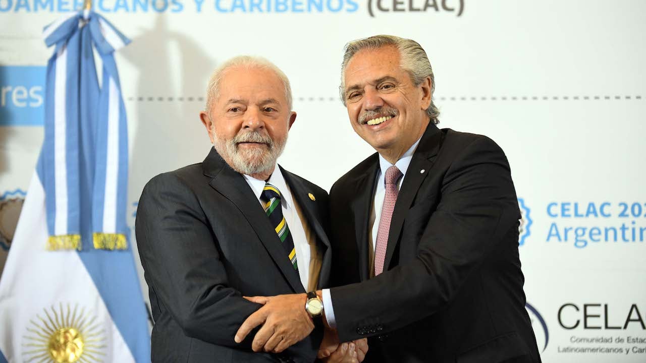 telam alberto fernandez lula da silva celac brasil argentina